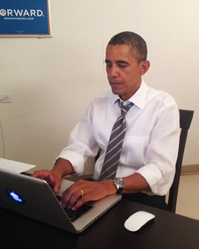 President Obama takes social media campaigning to a new level