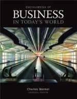 Sage Reference - Encyclopedia Of Business In Today's World