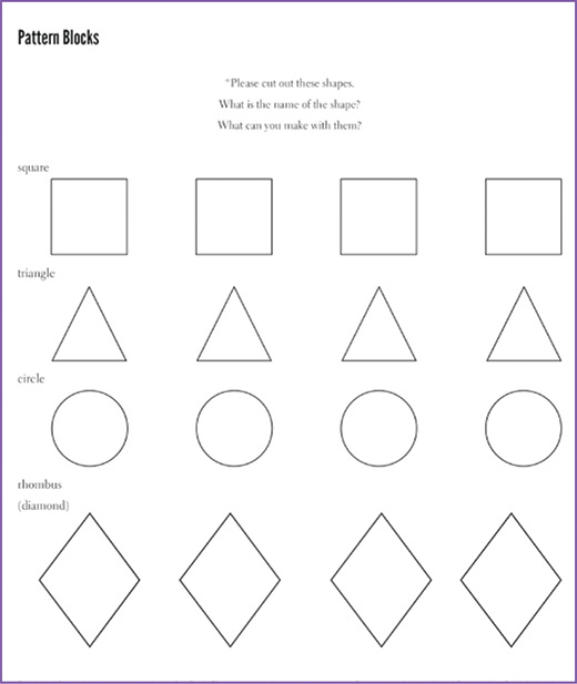 Shapes Hide and Seek Game by The Tahoe Teacher