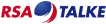 A logo of RSA Talke.