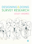 book cover: Designing & doing survey research