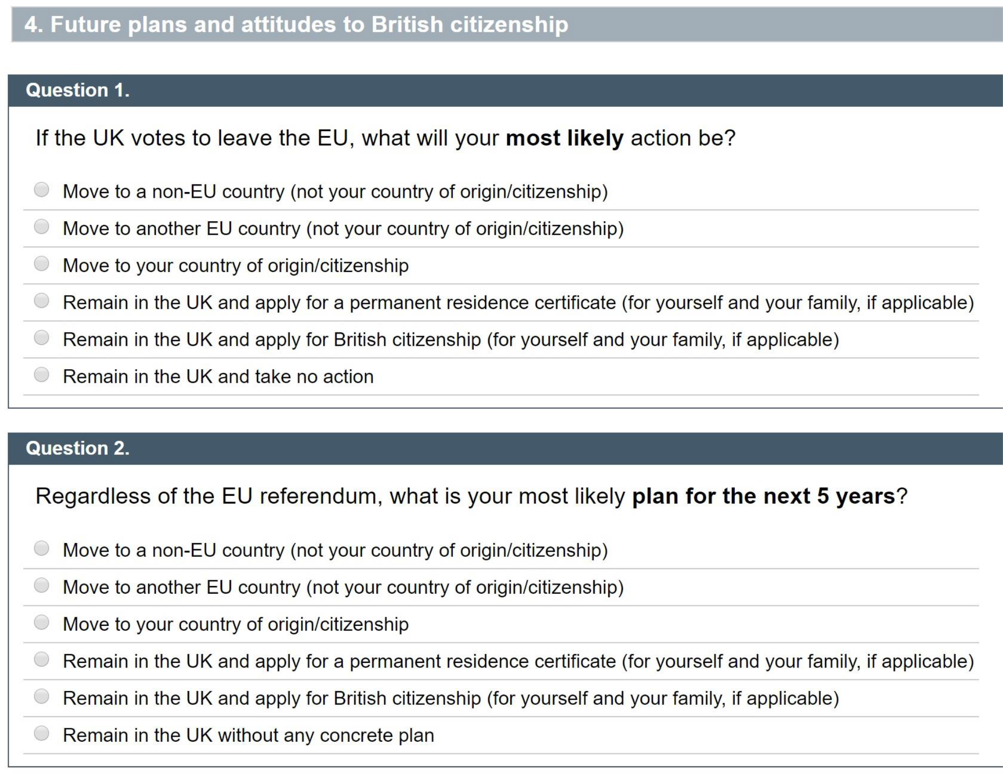 Social Media Survey - Survey Template