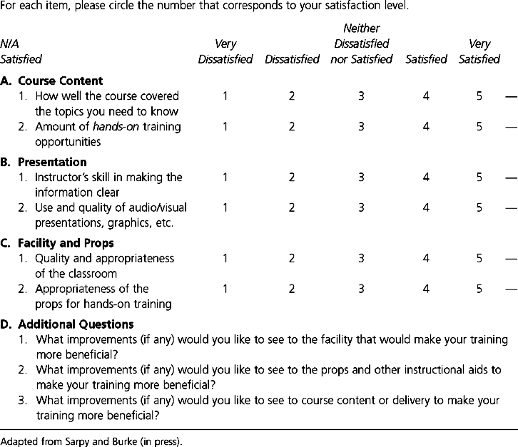 ASTD Handbook of Measuring and Evaluating Training